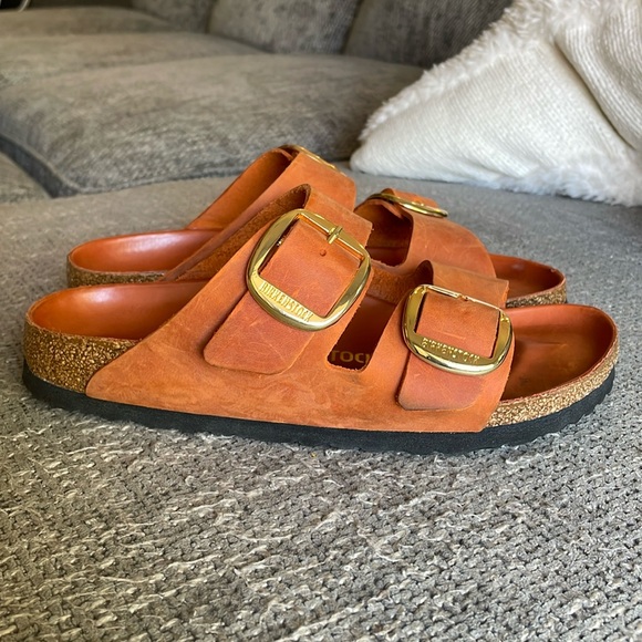 NWT BIRKENSTOCK BIG BUCKLE Sandals! - Picture 8 of 15